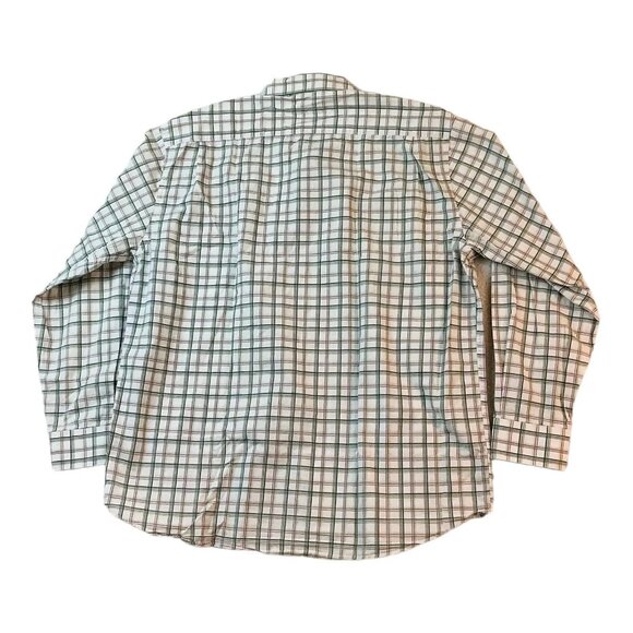 Alan Flusser Plaid Shirt Men's Size XL Long Sleeve Button Up 100% Cotton - Picture 2 of 13